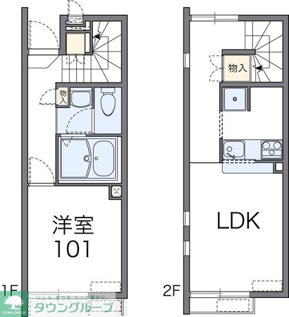 レオネクストコクメイハイツTの物件間取画像